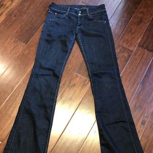 Size 28 Hudson Jeans Bootcut Medium Dark Wash
